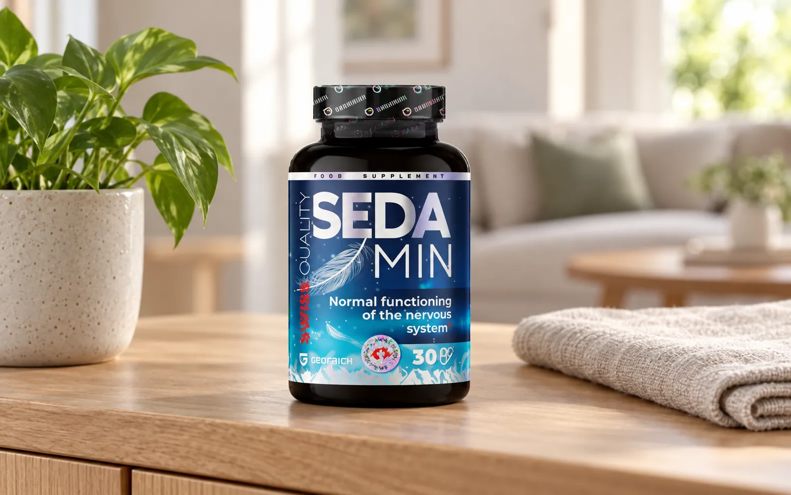 Sedamin — le produit au quotidien