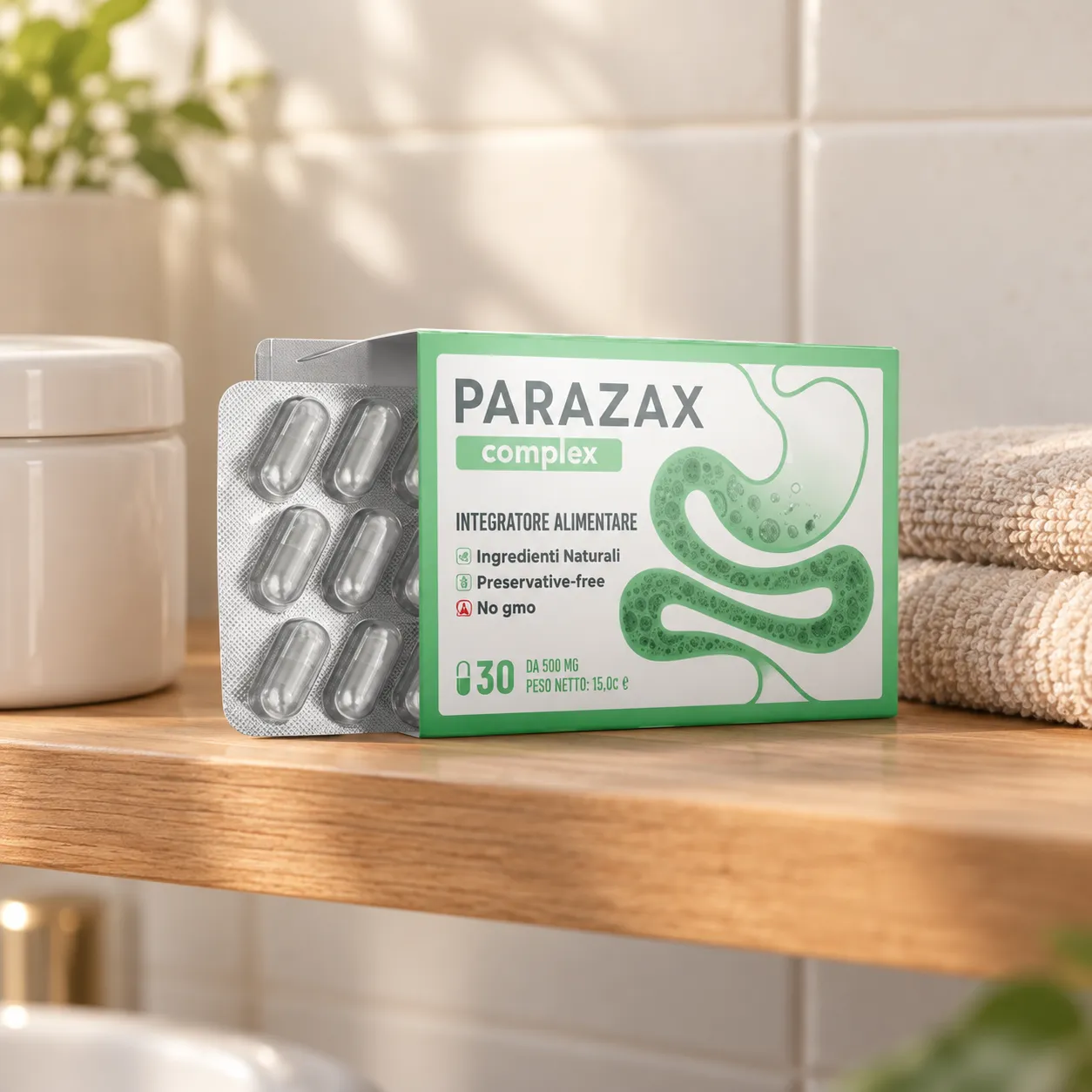 Parazax Complex — le produit au quotidien