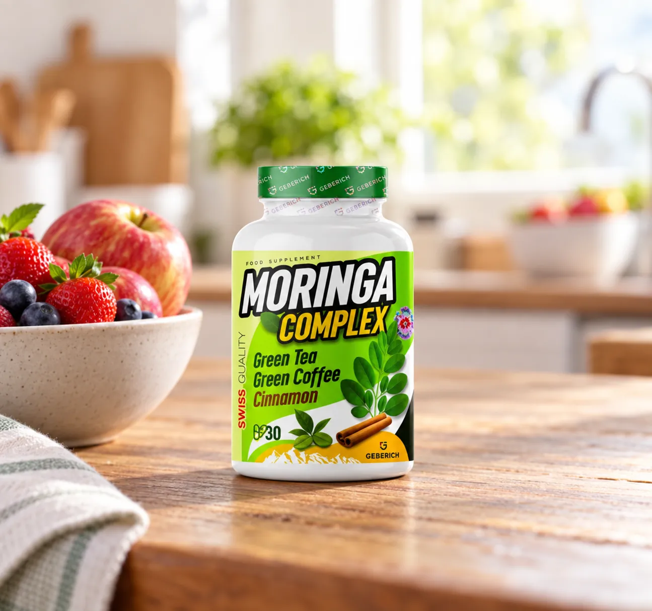 Moringa Complex — le produit au quotidien