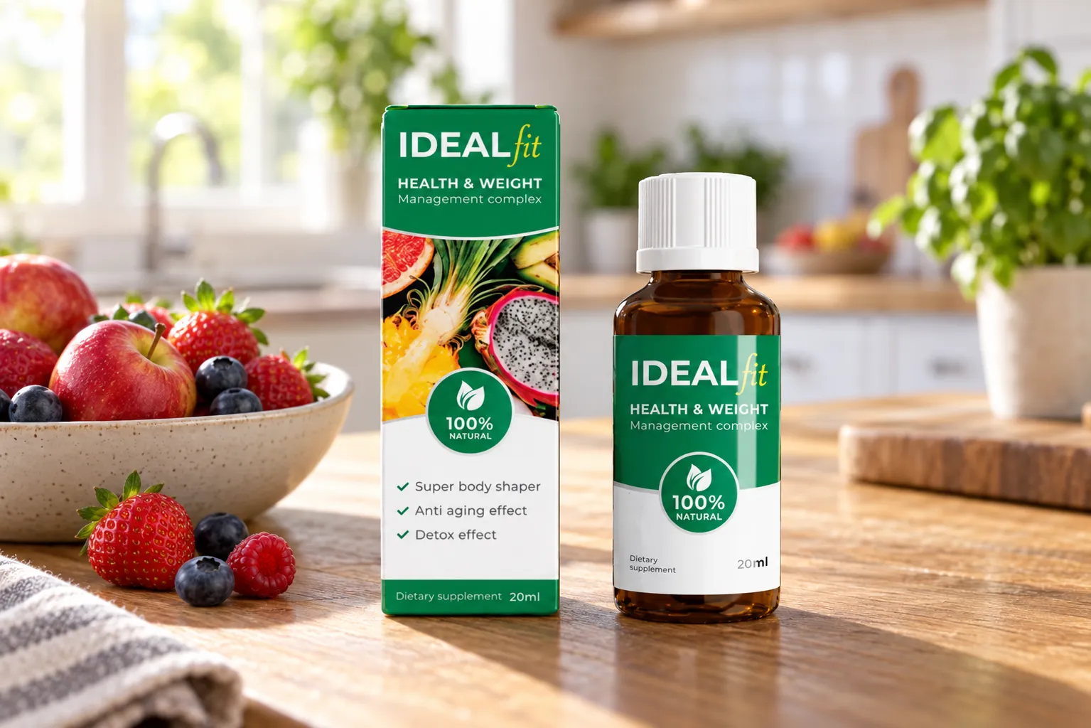 IdealFit — le produit au quotidien