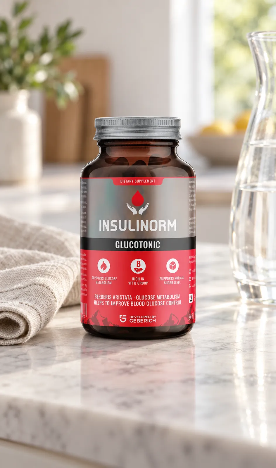Insulinorm — le produit au quotidien